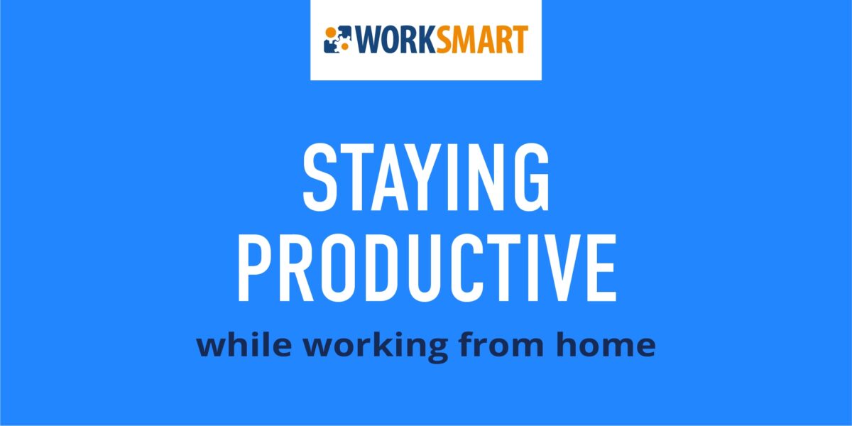 Staying Productive while working from home
