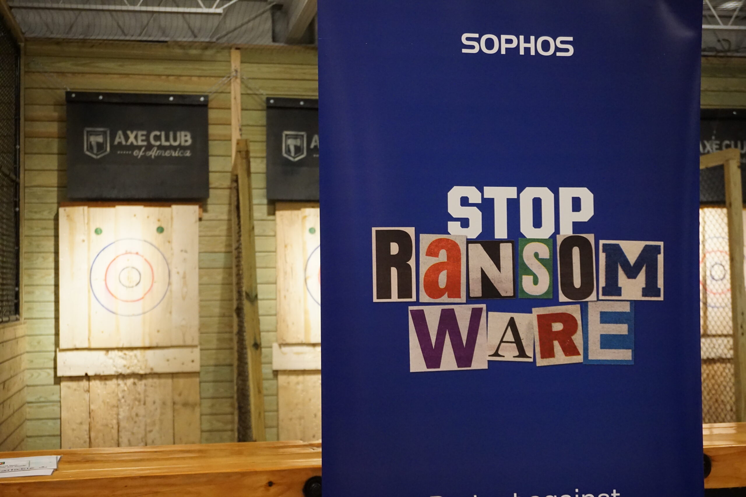 Sophos sponsored our 2019 client appreciation event!