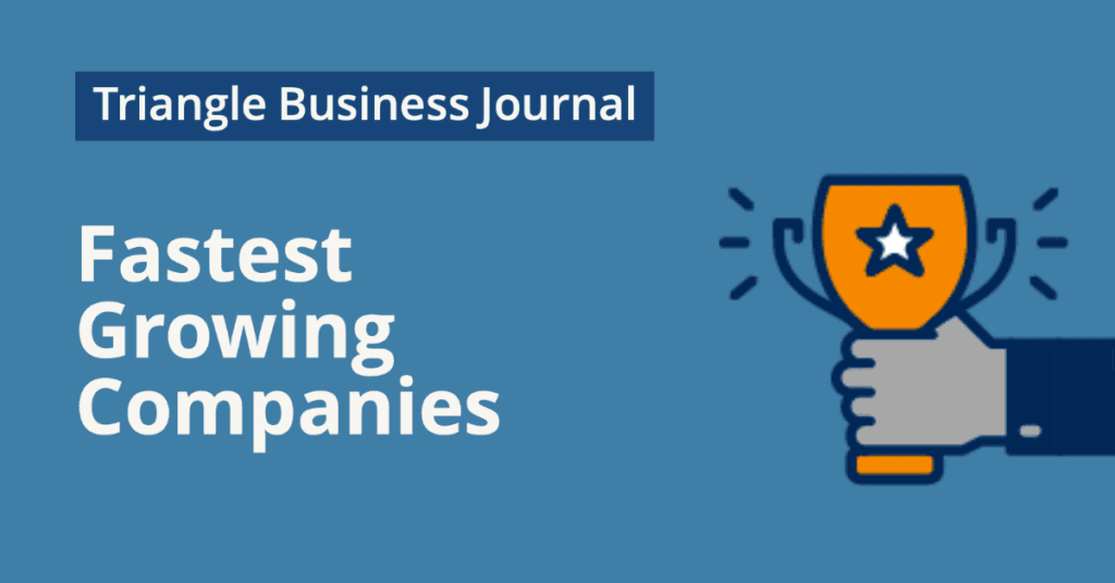 Triangle Fast 50 Award Announcement - Worksmart IT Services