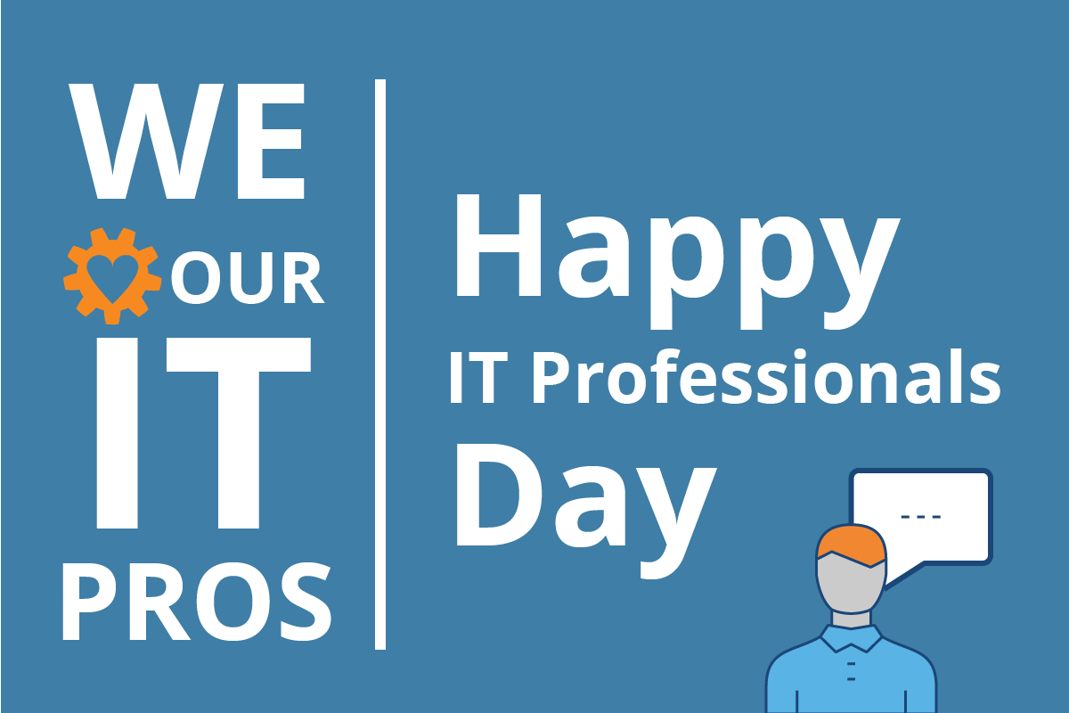 Happy National IT Professionals' Day!