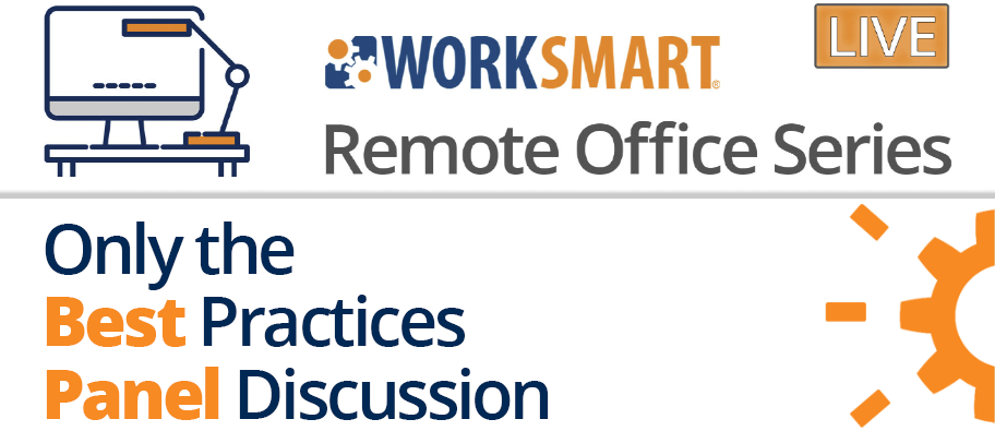 Only the Best Practices for Remote Work <br><div class="excr">ON-DEMAND WEBINAR</div>