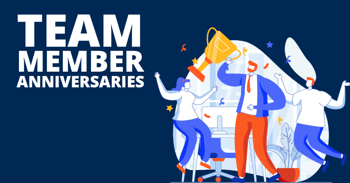 Celebrating our February Team Member Anniversaries