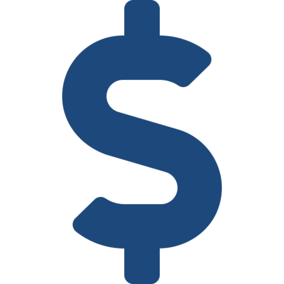 Dollar Blue Icon