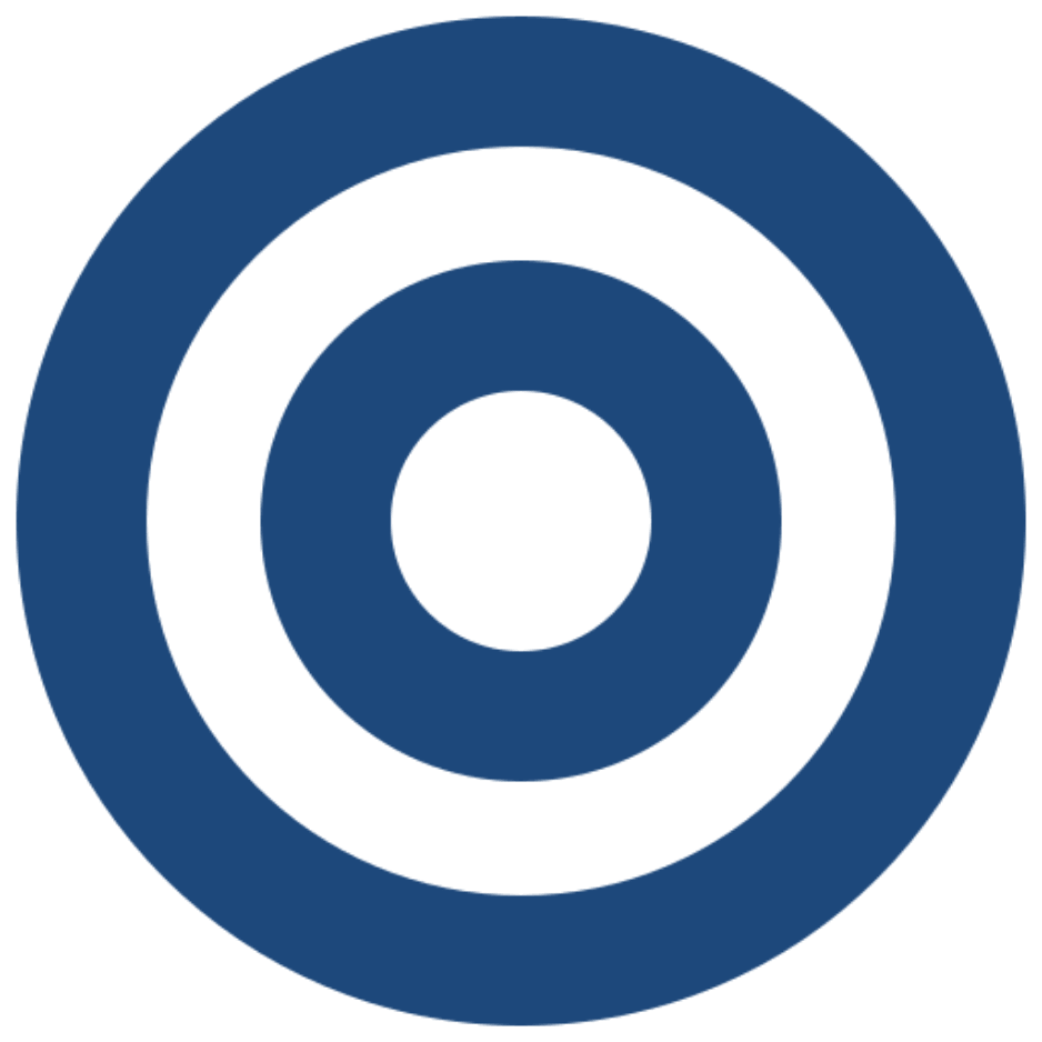 Target Blue Icon